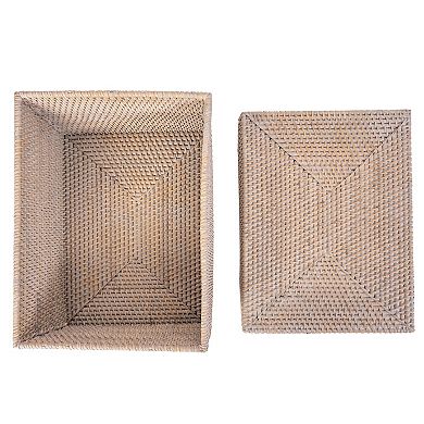 Saboga Home™ Rectangular Storage Box with Lid