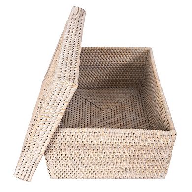 Saboga Home™ Rectangular Storage Box with Lid