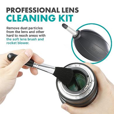 Movo Deluxe Essentials Camera Sensor Cleaning Kit for DSLR Cameras