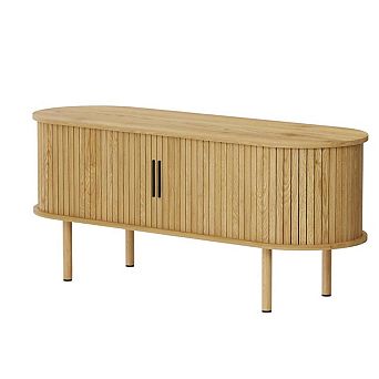 47.2" TV Stand with Sliding Door & Storage