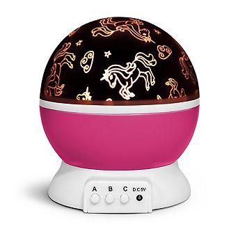 GabbaGods LED Rotating Night Light Projector for Kids