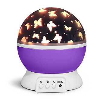 GabbaGods LED Rotating Night Light Projector for Kids