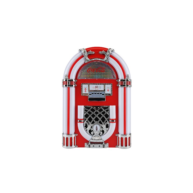 Coca-Cola Large Juke Box Bluetooth Speaker with Led Color Changing
