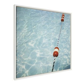 Sylvie Ropes Framed Canvas by Alicia Bock