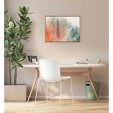 Sylvie Red Hot Summer Framed Canvas by Alicia Bock