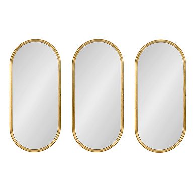 Caskill Capsule Framed Wall Mirror Set