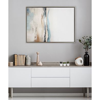 Sylvie Tranquil Landscape IV Framed Canvas by Amy Lighthall