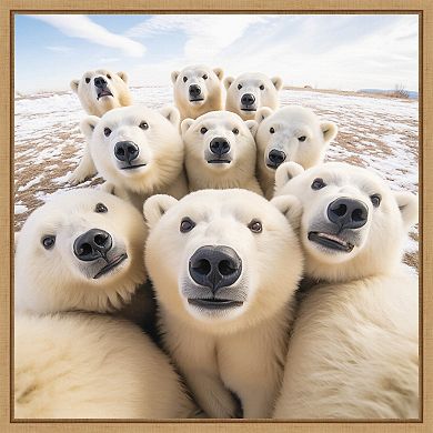 Funny Polar Bear Selfie by The Creative Bunch Studio