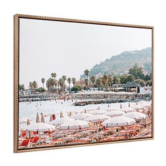 Sylvie Beaded AA Imperia Framed Canvas by Alicia Abla