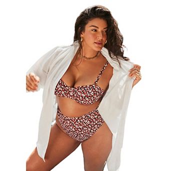 Swimsuits for All Women's Essential Go-Anywhere Oversized Beach Shirt Cover Up