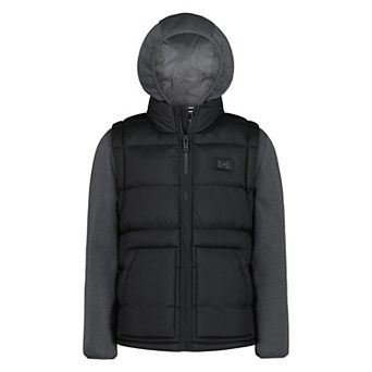 Boys 8-20 Under Armour 2-Fer Hoodie & Vest Set