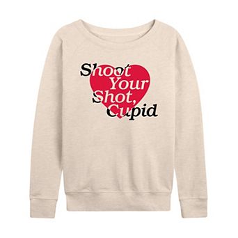 Women's Shoot Your Shot Cupid French Terry Long Sleeve Tee