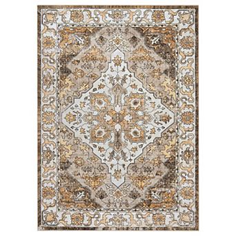 Area Rugs for Living Room Machine Washable Rugs Non-Slip Stain Resistant Soft Boho Low Pile