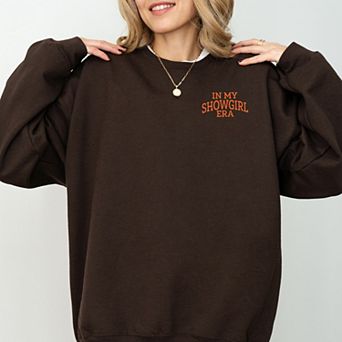 Embroidered In My Showgirl Era - Women's Graphic Sweatshirt