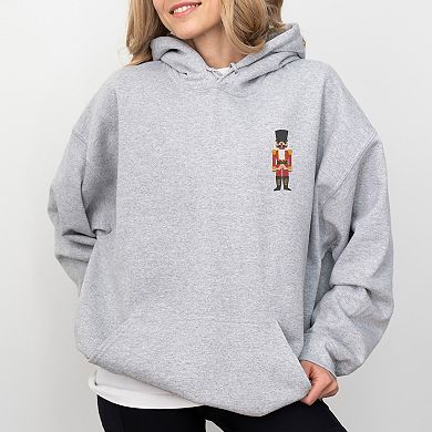 Embroidered Nutcracker - Women's Graphic Hoodie