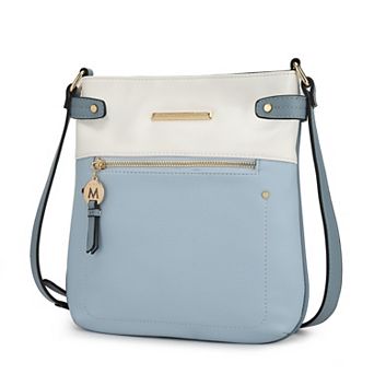 MKF Collection Camila Faux Leather Crossbody Bag