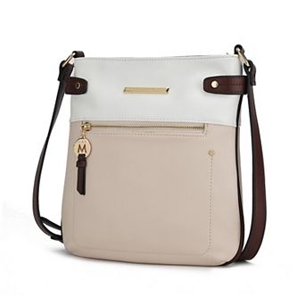 MKF Collection Camila Faux Leather Crossbody Bag