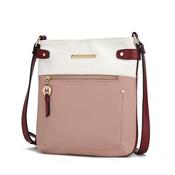 MKF Collection Camila Faux Leather Crossbody Bag