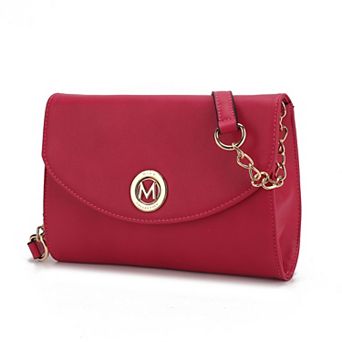 MKF Collection Candra Faux Leather Crossbody Bag