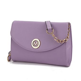 MKF Collection Candra Faux Leather Crossbody Bag