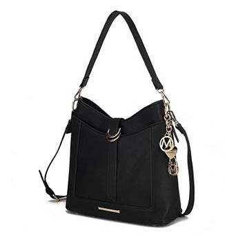 MKF Collection Geneva Faux Leather Crossbody Shoulder Bag