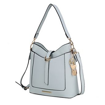 MKF Collection Geneva Faux Leather Crossbody Shoulder Bag