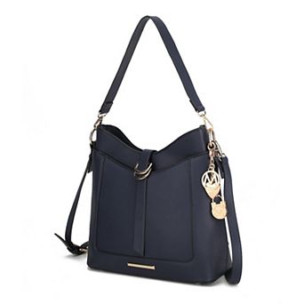 MKF Collection Geneva Faux Leather Crossbody Shoulder Bag