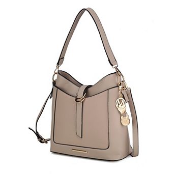 MKF Collection Geneva Faux Leather Crossbody Shoulder Bag
