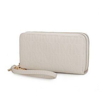 MKF Collection Lisbette Embossed M Signature Wallet