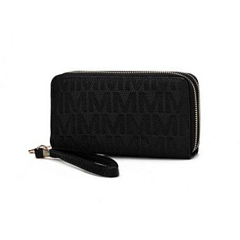 MKF Collection Lisbette Embossed M Signature Wallet