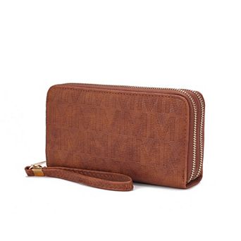 MKF Collection Lisbette Embossed M Signature Wallet