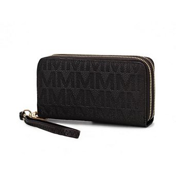 MKF Collection Lisbette Embossed M Signature Wallet