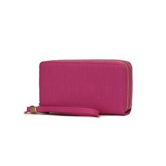 MKF Collection Lisbette Embossed M Signature Wallet