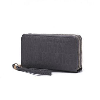 MKF Collection Lisbette Embossed M Signature Wallet
