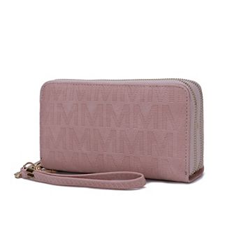 MKF Collection Lisbette Embossed M Signature Wallet