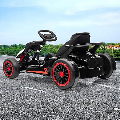 Electric Drift Go Kart for Kids, Go Kart with 200W Dual Motor & 7AH Battery, 8.1MPH Max Speed