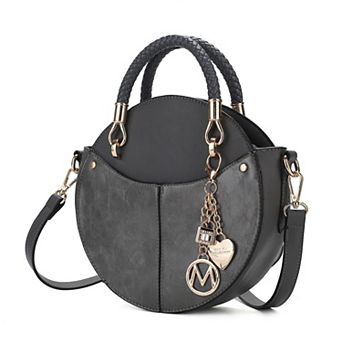 MKF Collection Nobella Crossbody Bag With Zip Closure
