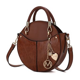 MKF Collection Nobella Crossbody Bag With Zip Closure