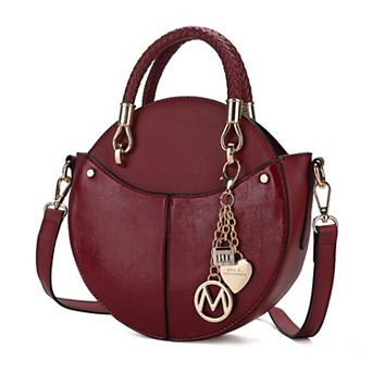 MKF Collection Nobella Crossbody Bag With Zip Closure