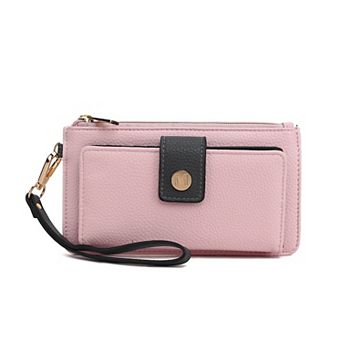 MKF Collection Olympe Faux Leather Wristlet Wallet
