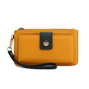 MKF Collection Olympe Faux Leather Wristlet Wallet