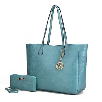 MKF Collection Sadie Oversized Tote & Wallet 2 pc Set