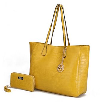 MKF Collection Sadie Oversized Tote & Wallet 2 pc Set