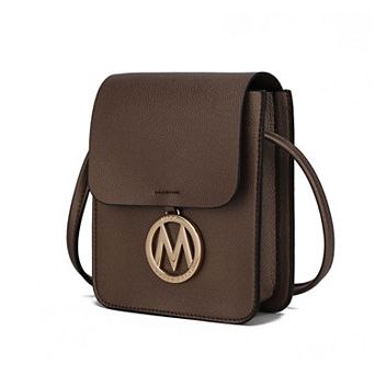MKF Collection Skylar Faux Leather Crossbody Bag