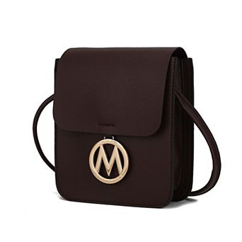 MKF Collection Skylar Faux Leather Crossbody Bag