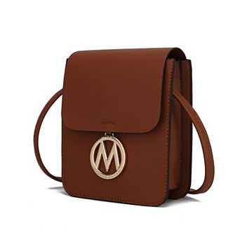MKF Collection Skylar Faux Leather Crossbody Bag