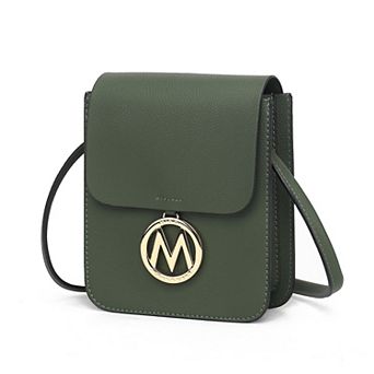 MKF Collection Skylar Faux Leather Crossbody Bag