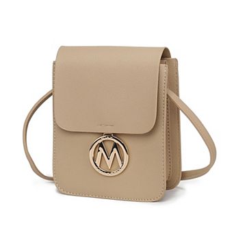 MKF Collection Skylar Faux Leather Crossbody Bag