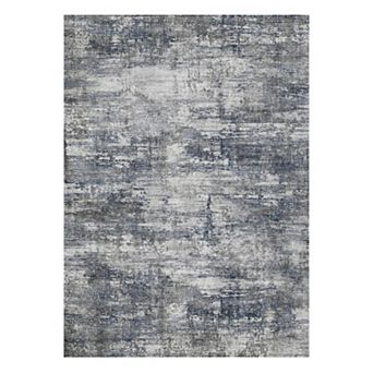 Washable Soft Non Slip Vintage Rug, Non Shedding Low Pile Rug for Living Room Bedroom