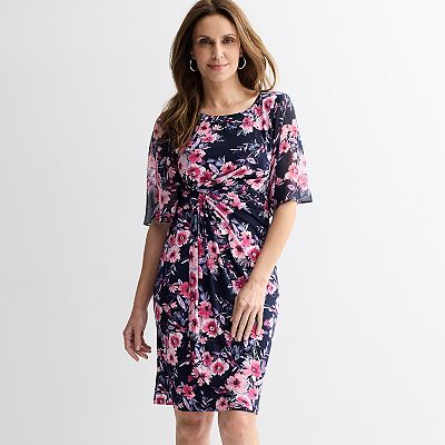 floral maxi dress cotton Magee Cabana Flowy XS / White BLUE MULTI YGroup_romy_satin_chiffon_dress Long Sleeve LBD puff sleeves Color:LATIN ROSES BLACK
